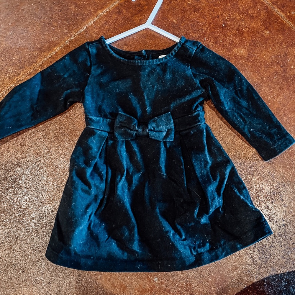 Black dress for baby girl